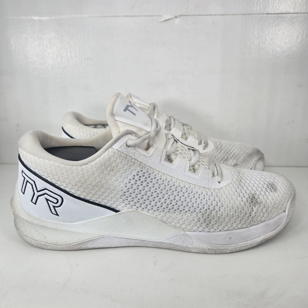 TYR CXT-2 Elite Trainers White Ice Soles Athletic CrossFit Sneaker Shoes 8.5